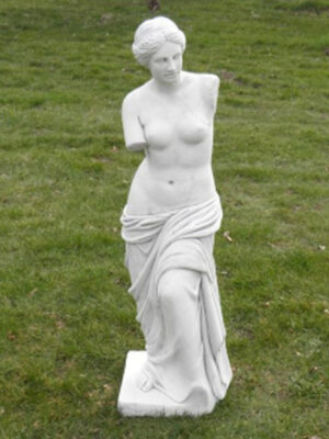 Stein Skulptur der Venus von Milo, 125 cm hoch