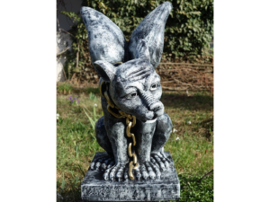 Grosse Gargoyle Figur für den Garten, Beast, 51 cm hoch