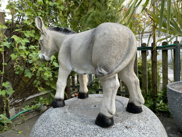 Kleine Dekofigur Eselkind, 40 cm hoch 4