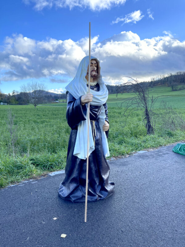Josef Krippenfigur gross, 120 cm hoch 4