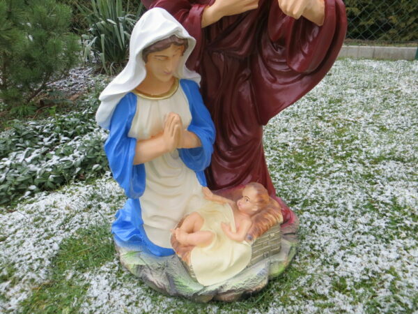 Krippenfiguren Krippenbild Maria, Josef, Jesus, 80 cm hoch 8