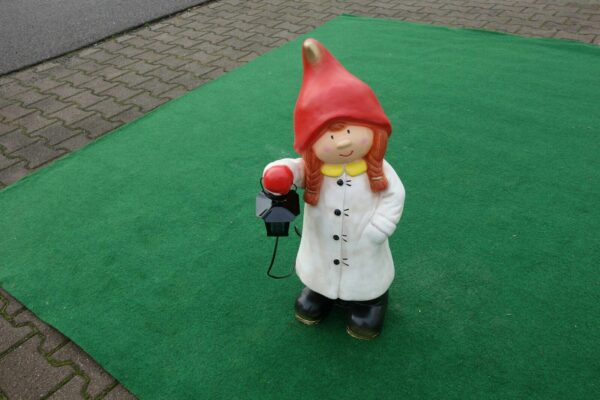 Weihnachtsdeko beleuchtet, Dänisches Mädchen mit Laterne, 68cm 4