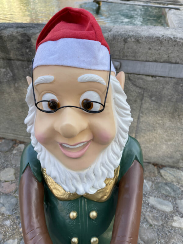 Grosse Dekofigur Weihnachtself, 90 cm hoch 10